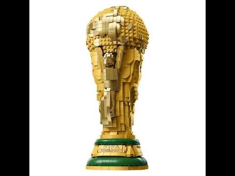 Satisfying Exploded View Animation LEGO Trophy (ASMR)