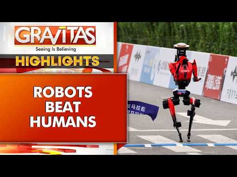 Robots Defeat Humans in Marathon, Table Tennis - A Turning Point? | GRAVITAS HIGHLIGHTS