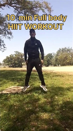 10 minutes full body HIIT WORKOUT #workout #hiitworkout #HIIT