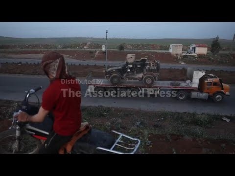 US troops complete their withdrawal from an air base in Syria