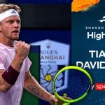 Alejandro Davidovich Fokina vs Frances Tiafoe | Shanghai Masters highlights