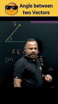 Angle between two Vectors | Get Physics Chemistry Biology Notes #shorts #JEE #NEET #notes #cbse
