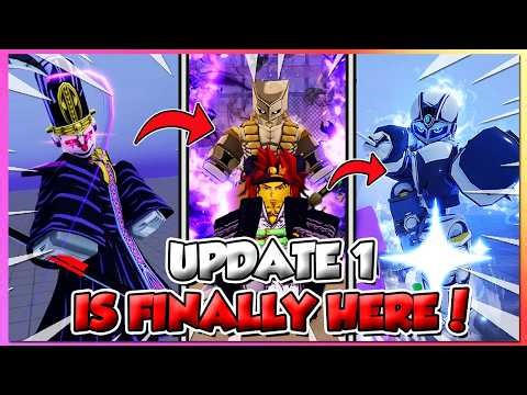 Bizarre Lineage Update 1 Is Finally Here! (New Stands,Fighting Styles,Skins,Raids,More)