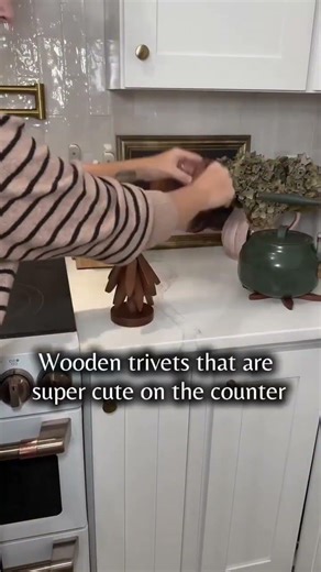 If it’s cute and functional it’s a win in my book! Love these tree trivets! Comment WOAH for this