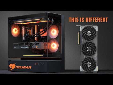 This Isn’t a Normal PC Case… | RTX 5070Ti + Core Ultra 7 265K + COUGAR CFV235 Gaming PC Build