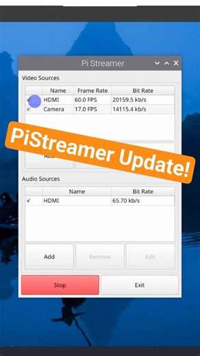 Updated PiStreamer! Easier Streaming from a Pi. #raspberrypi #obs #pi5
