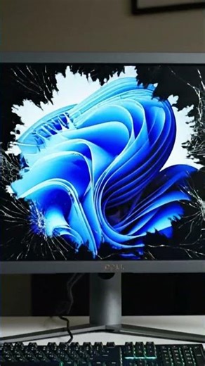 Broken Monitor to Brand New