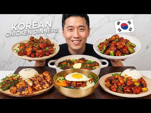 6 Easy Korean Chicken Dinners That Will Change Your LIFE!