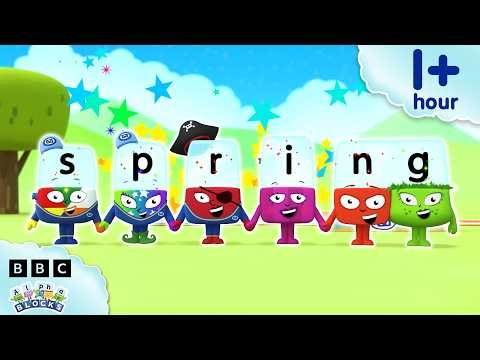 Tricky Words to Learn Before School | Learn to Read and Spell for Kids Compilation | Alphablocks