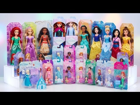 Frozen Elsa and Anna Playset | Satisfying Unboxing Disney Princess MATTEL Doll Collection | ASMR
