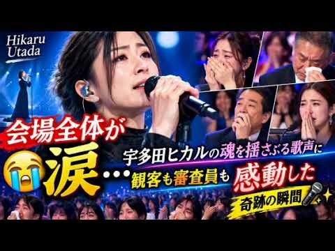 😭💖 会場全体が涙…宇多田ヒカルの魂を揺さぶる歌声に観客も審査員も感動した奇跡の瞬間🎤✨