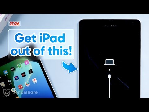 How to Get iPad Out of Recovery Mode 2026 - All iPad Supported | Free