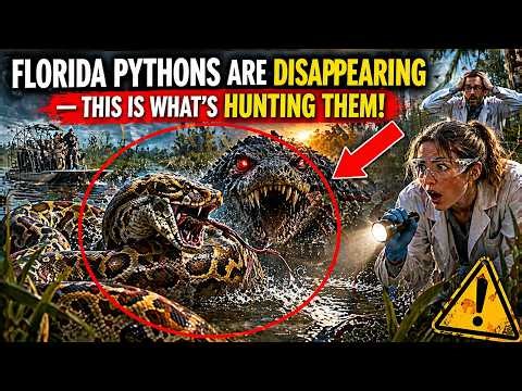 Florida Pythons Are Disappearing for a Terrifying Reason — Scientists Found What's Hunting Them