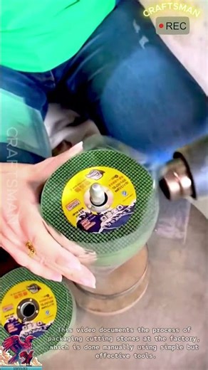 Cutting Disc Packaging Process #shorts #viral #tools #machine