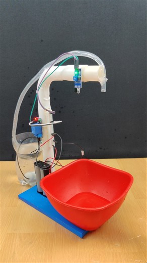 Automatic Water Tap #arduinoproject #arduino #automatic #robot