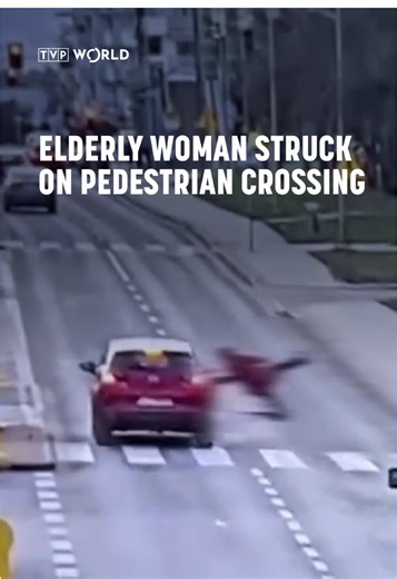 A 75-year-old woman was seriously injured after being hit on a marked pedestrian crossing in Lubin, Poland. Investigators say a 76-year-old Mazda driver failed to give way as she crossed correctly, later claiming he did not notice her; the woman was taken to the hospital and the driver’s license was confiscated. #Lubin #Poland #accident #pedestrian #crossing