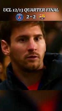 PSG 2-2 Barcelona UCL 2013 Quarter Final