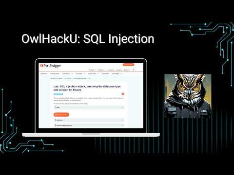 PortSwigger Academy - SQL injection attack, querying the database type and version on Oracle