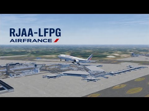 🔴INFINITE FLIGHT LIVE| OVERNIGHTER Narita-Paris Air France Boeing 777-200ER