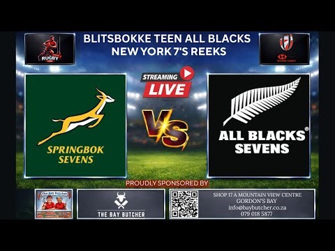 Springboks 7's vs All Blacks 7's 2026 New York Live Commentary In Afrikaans