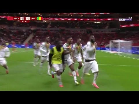 Mali equalizes with a penalty, and controversy erupts against Morocco