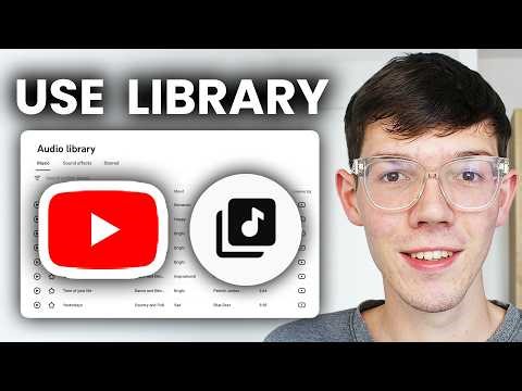 How To Use YouTube Audio Library - For Beginners