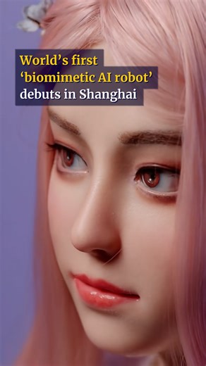 The world’s first “fully biomimetic embodied intelligent robot” debuted in Shanghai on January 30, 2026. #moya #biomimetic #artificialintelligence #ai #robot #shanghai #china | South China Morning Post