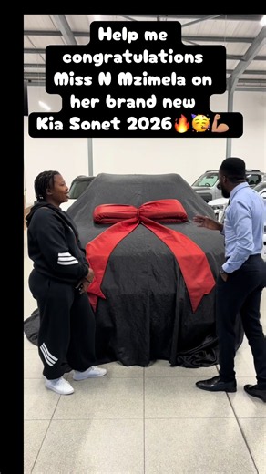 Kia Sonet 2026 Delivery — Congratulations Miss Nomkhosi Mzimela
