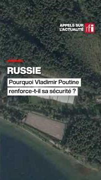 Russie : pourquoi Vladimir Poutine renforce-t-il sa sécurité ? • RFI #russie #ukraine