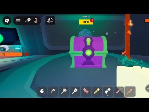 HOW TO LOOT THE ALIEN CHEST EASY in 99 NIGHTS IN THE FOREST ROBLOX