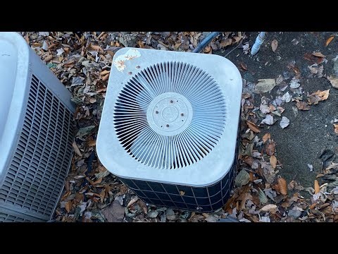 2001 Goodman/Janitrol CPLE (2.5-ton) Heat Pump | Startup & Full Defrost Cycle
