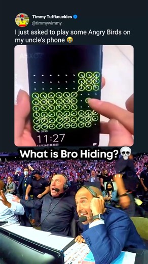 Bro is definitely hiding something