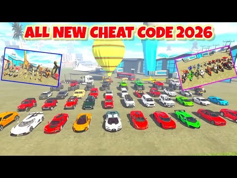 ALL NEW INDIAN BIKE DRIVING 3D CHEAT CODES 2026 🤯🔥| NEW UPDATE ALL CHEAT CODES 2026 🤩| HARSH IN GAME