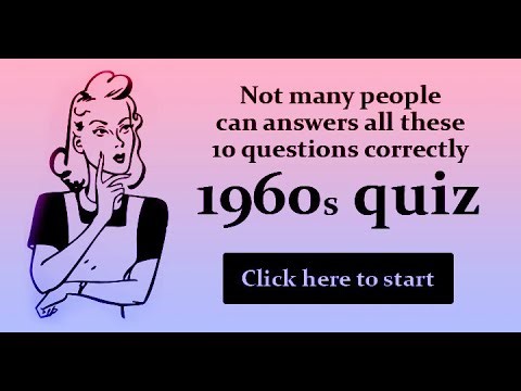 1960s Trivia Quiz
