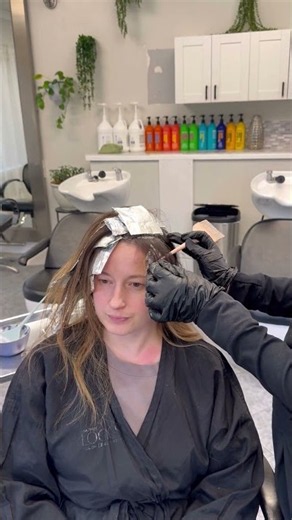 Fast Gray Coverage and Balayage | How To Cover Gray Hair | Matrix