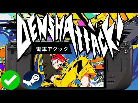 Denshattack! Steam Deck Performance: NEW MUST PLAY Arcade 3D Platformer!