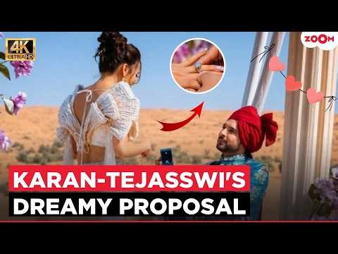 Tejasswi Prakash couldn’t stop CRYING after Karan Kundrra’s romantic surprise proposal
