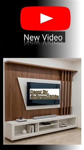 TV Panel | LCD Panel | #diy #woodworking #home #ytshorts #furniture #woodscraft #interior