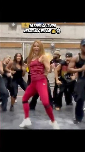 DAI DAI REHEARSAL VIPE! 🐾✨ Shakira behind the scenes #Shakira #Shorts