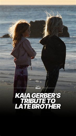 Kaia Gerber's emotional tribute after passing of brother Presley
