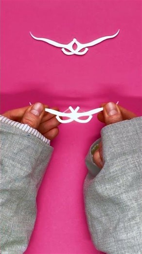 🎯 Let’s Make a FUN DENTAL FLOSS BOW! 🏹🦷 #shorts #kids #craft #funforkids
