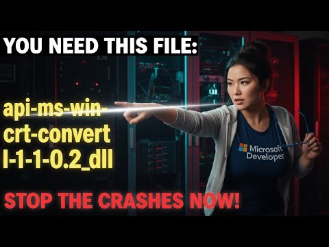 Fix api-ms-win-crt-convert Missing [SOLVED]