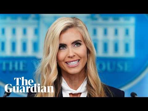 Katie Zacharia holds awkward debut briefing as Trump's press secretary