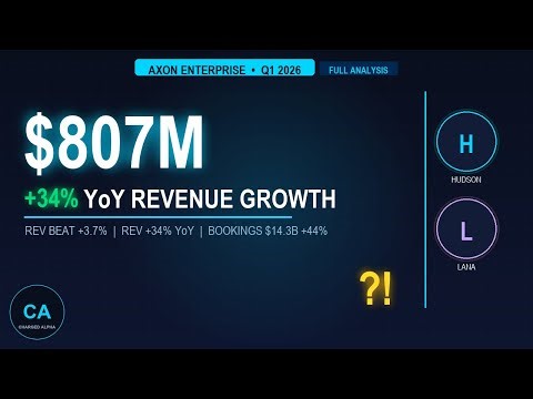 AXON Stock: $0.8B Revenue — Q1 2026 Earnings Analysis