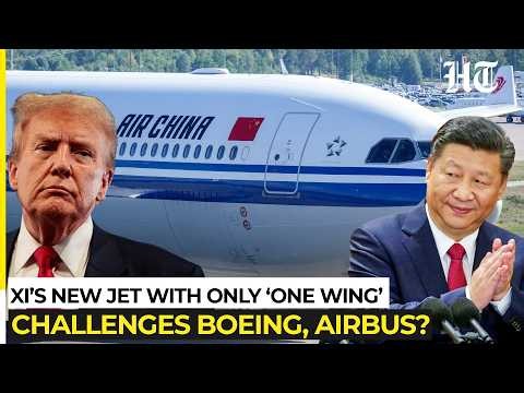 Xi Set To Challenge Boeing, Airbus? Unveils New ‘Flying Wing’ 800-Passenger Aircraft | China, Trump