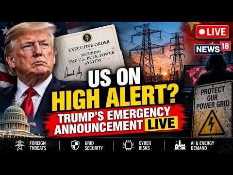 Trump LIVE: US On High Alert? Trump Issues Urgent Warning | Trump's Emergency Announcement | US News