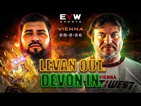 Levan is Out. Devon will pull Vitalii on both hands.