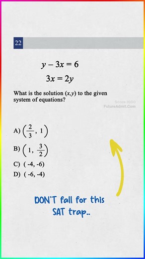 SAT Math Order of Operations Trap