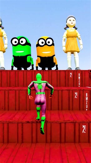 GTA 5 Epic Water Ragdolls | Spider-Man Jumps / Fails ep.15962 #shorts