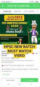 10 Questions Per Day + 1st and 2nd dose Complete | HPSC PGT COMPUTER SCIENCE 40 DAYS ROADMAP